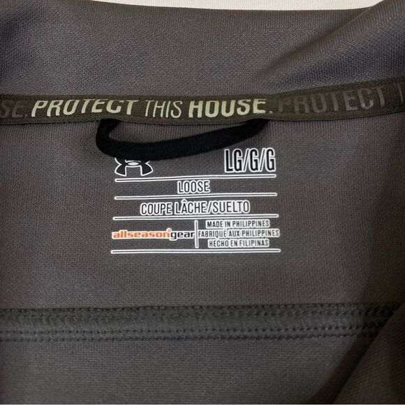 University of Minnesota Sweatshirt Men's Large Under Armour Full Zip Embroidered - Picture 3 of 10